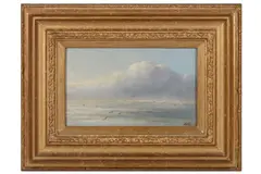 Untitled by David Young Cameron, oil on canvas, offered Feb 2021