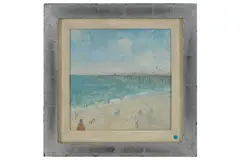 Untitled by Ann Shrager, oil on canvas, offered Feb 2021