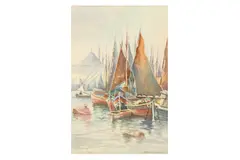 Untitled by J. Pavlekevich, Watercolour, offered Feb 2021