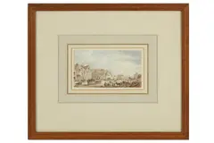 Untitled by Joseph Nash, watercolour, offered Feb 2021