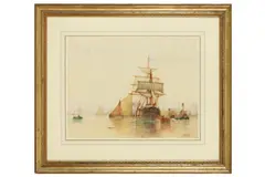 Untitled by Frederick James Aldridge, watercolour, offered Feb 2021