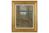 Untitled by Gabriel Engberg, watercolour, offered Feb 2021