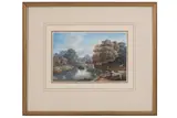 Untitled by John Edwin Oldfield, watercolour and bodycolour, offered Feb 2021