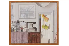 Untitled by Peter Bibby, gouache on board, offered Feb 2021