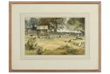Untitled by Michael Brockway, 1950, watercolour, offered Feb 2021