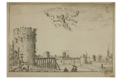 Untitled by William Lodge, etching, offered Feb 2021