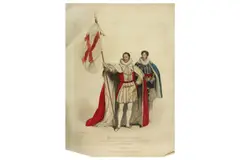Untitled by P. Stephanoff, engraving and aquatint, offered Feb 2021