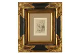 Untitled by Pierre-Auguste Renoir, etching and drypoint, offered Feb 2021