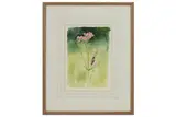 Untitled by Keith Brockie, watercolour, offered Feb 2021