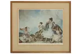Untitled by William Russell Flint, lithograph, offered Feb 2021