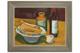 Untitled by Jennifer Wood, 1985, oil on board, offered Feb 2021