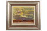 Untitled by Gordon Bryce, oil on board, offered Feb 2021