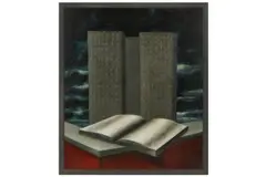 Untitled by David Hosie, oil on paper, offered Feb 2021