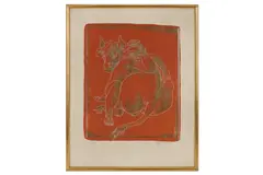 Untitled by Hans Erni, lithograph, offered Feb 2021
