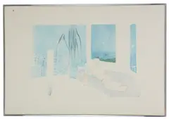 Untitled by Patrick Procktor, etching, offered Feb 2021