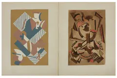 Untitled by Voldemar Boberman, lithograph and stencil, offered Feb 2021