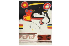 Untitled by British Shool, 1981, lithograph, offered Feb 2021