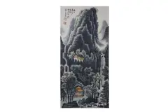 Untitled by Li Keran, ink and colour on paper, offered Feb 2021