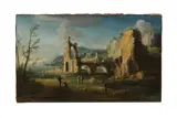 Untitled by Leonardo Coccorante, oil on canvas, offered Dec 2020