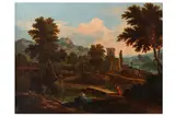 Untitled by Etienne Allegrain, oil on canvas, offered Dec 2020