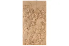 Called il fiaminghino (milan 1575 - 1640) by Giovanni Mauro Della Rovere, ink, offered Dec 2020