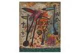 R.a. (1920-2014) by Alan Davie, oil on board, offered Dec 2020