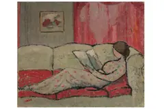 Untitled by Cuthbert Orde, oil on canvas, offered Dec 2020
