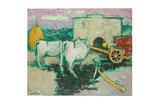 R.a. (1910-1988) by Julian Trevelyan, oil on canvas, offered Dec 2020