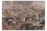 Untitled by Bernard Myers, oil on paper, offered Dec 2020