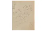 R.a. (1907-1989) by Feliks Topolski, ink, offered Dec 2020