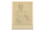 Untitled by George Charlton, pencil, offered Dec 2020