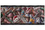 Untitled by P. J. Crook, acrylic, offered Dec 2020