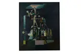 Untitled by Bernard Robinson, oil on board, offered Dec 2020