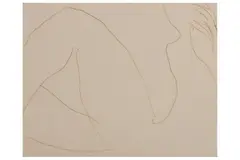 Untitled by Roger Hilton, ink, offered Dec 2020