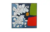 Untitled by Paul Rudall, oil on paper, offered Dec 2020