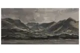 R.a. (1918-2006) by Kyffin Williams, pencil and watercolour, offered Dec 2020