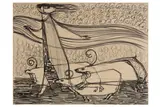 Untitled by Stefan Knapp, 1956, drawing, offered Dec 2020