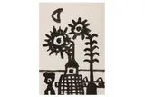 R.a. (1920-2014) by Alan Davie, ink, offered Dec 2020