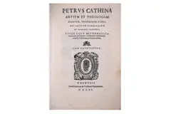 Untitled by Mathematics.- Catena, woodcut, offered Dec 2020