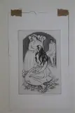 6 x 4in., unframed by Cecilia Compton-Smith, etching, offered Jul 2018