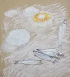 Untitled by William Shackleton, oil, sold Jul 2018