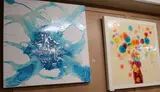 Untitled by Philippe Aird, mixed media on canvas, sold Jul 2018