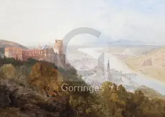 Germany by James Baker Pyne, 1847, oil on canvas, sold Jun 2018