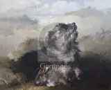 The dead rabbit' signed and dated 1848, exhibited Royal Society of British Artists 1849 no.176 25 x 30in by James Bateman, 1848, oil on canvas, sold Jun 2018