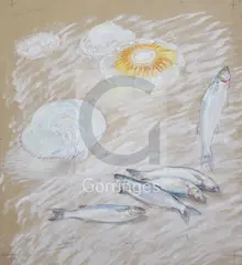 Untitled by William Shackleton, oil, sold Jun 2018