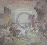 5 x 13.5in by William Shackleton, oil on card, sold Jun 2018