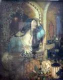 Juliet on the balcony' the artist's wife May Furniss was the model for this work by William Shackleton, oil on canvas, sold Jun 2018