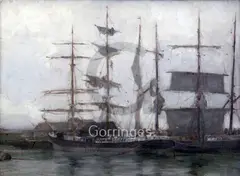 5in by Henry Scott Tuke, oil on canvas, sold Jun 2018