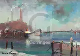 Untitled by Cecil Rochfort D'Oyly-John, oil on canvas, sold Jun 2018