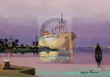 Untitled by Cecil Rochfort D'Oyly-John, oil on canvas, sold Jun 2018